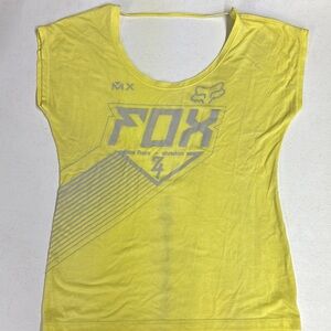 FOX Women's Vibrant Yellow Tee with Graphic